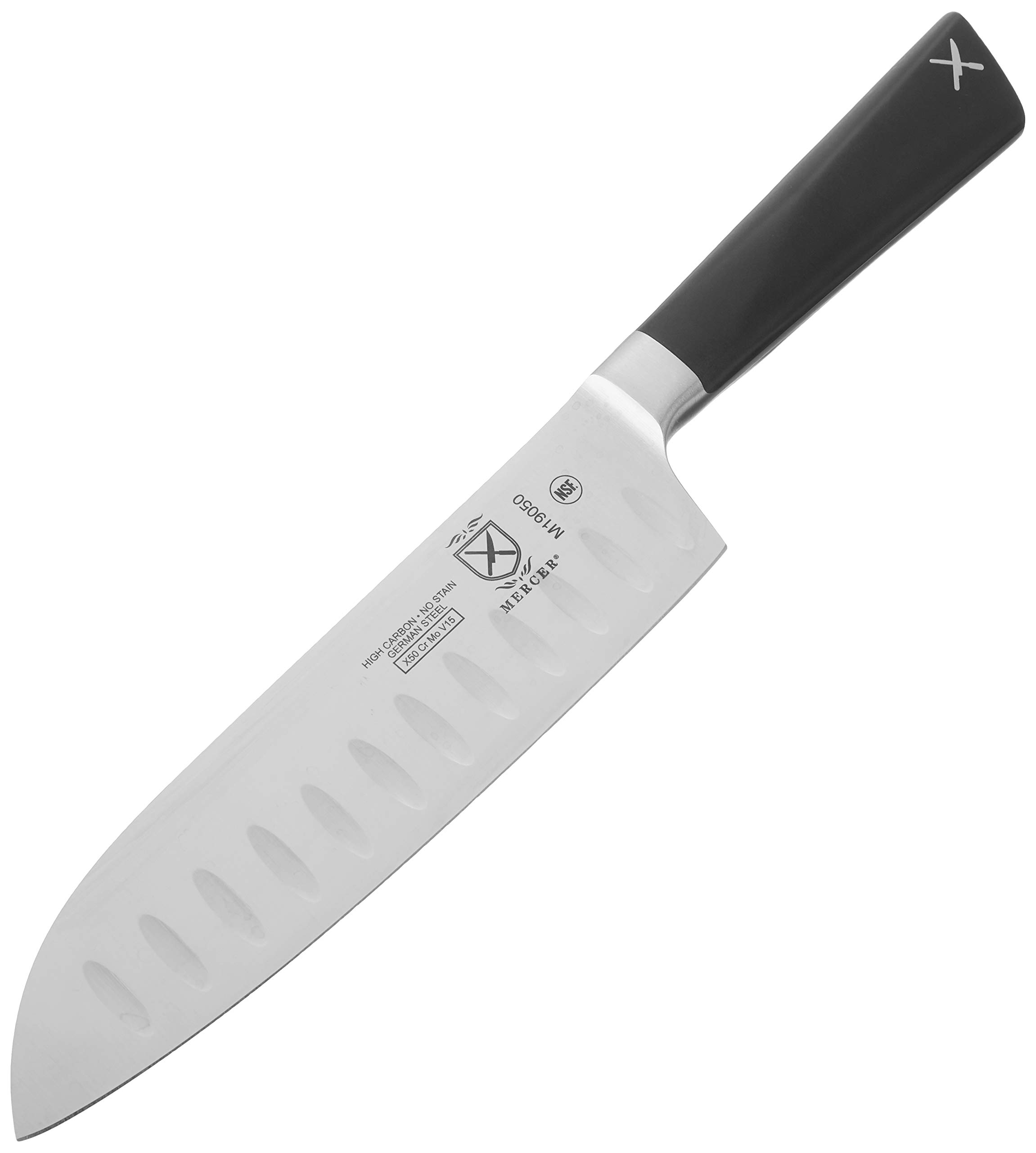 Amazon.com: Mercer Culinary Züm Forged Santoku Knife, 7 Inch